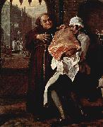 William Hogarth Vor dem Tor von Calais oil painting reproduction